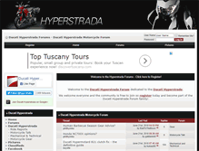 Tablet Screenshot of hyperstrada.com